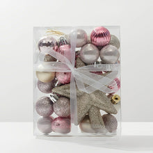 Christmas Tree Ornament Set - 29 Balls & Star Topper (3cm)